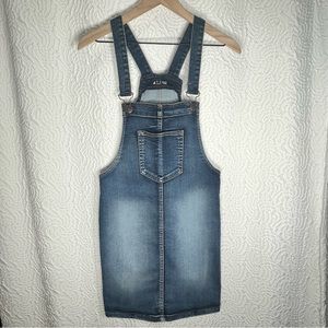 CUIDADO CON EL PERRO Denim Overall Skirt